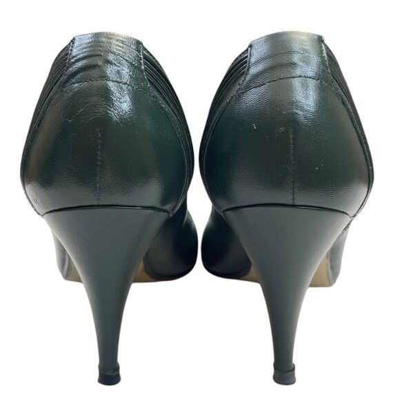 Vintage Proxy Green Leather Heels Size 7M - Picture 5 of 9